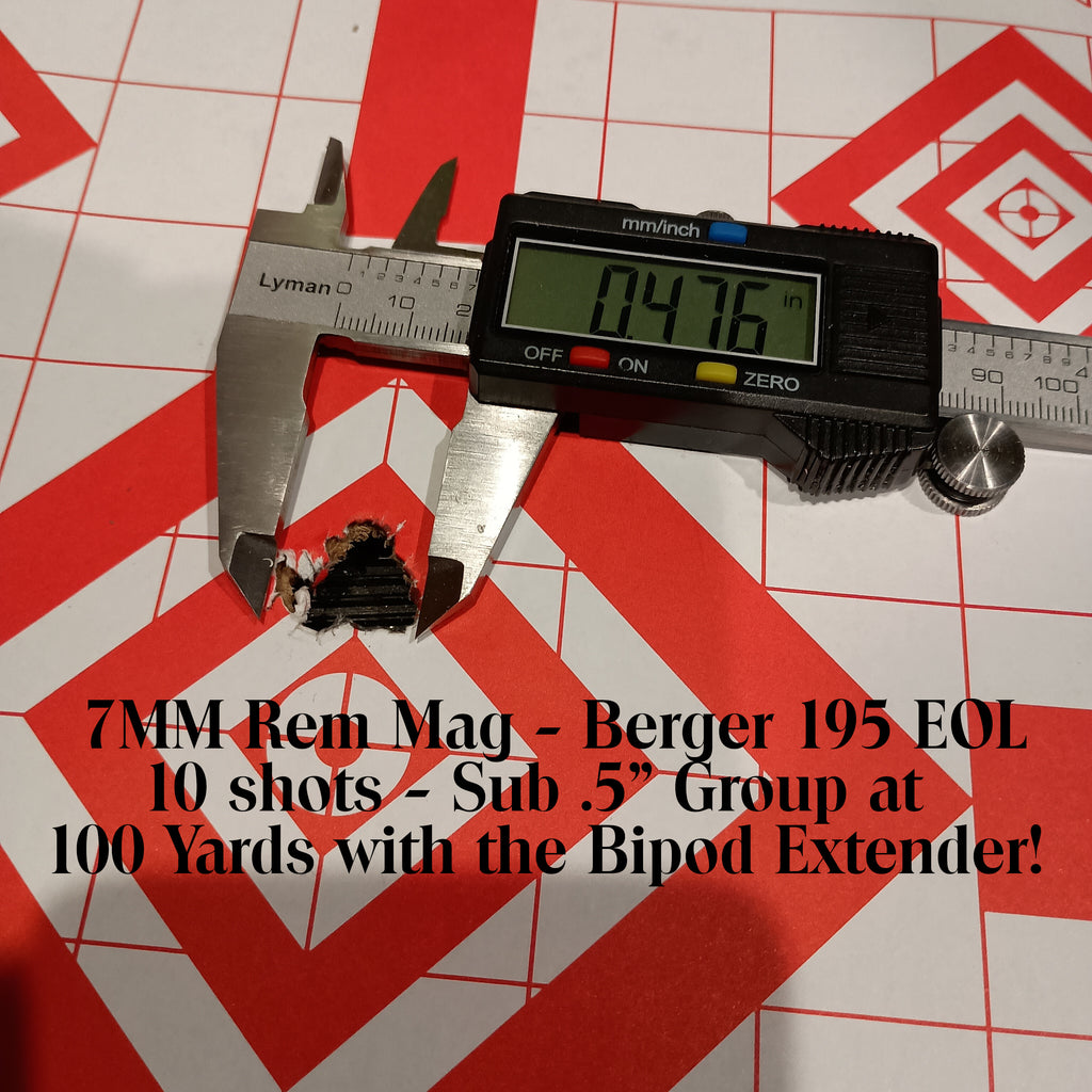 Universal Bipod Extension